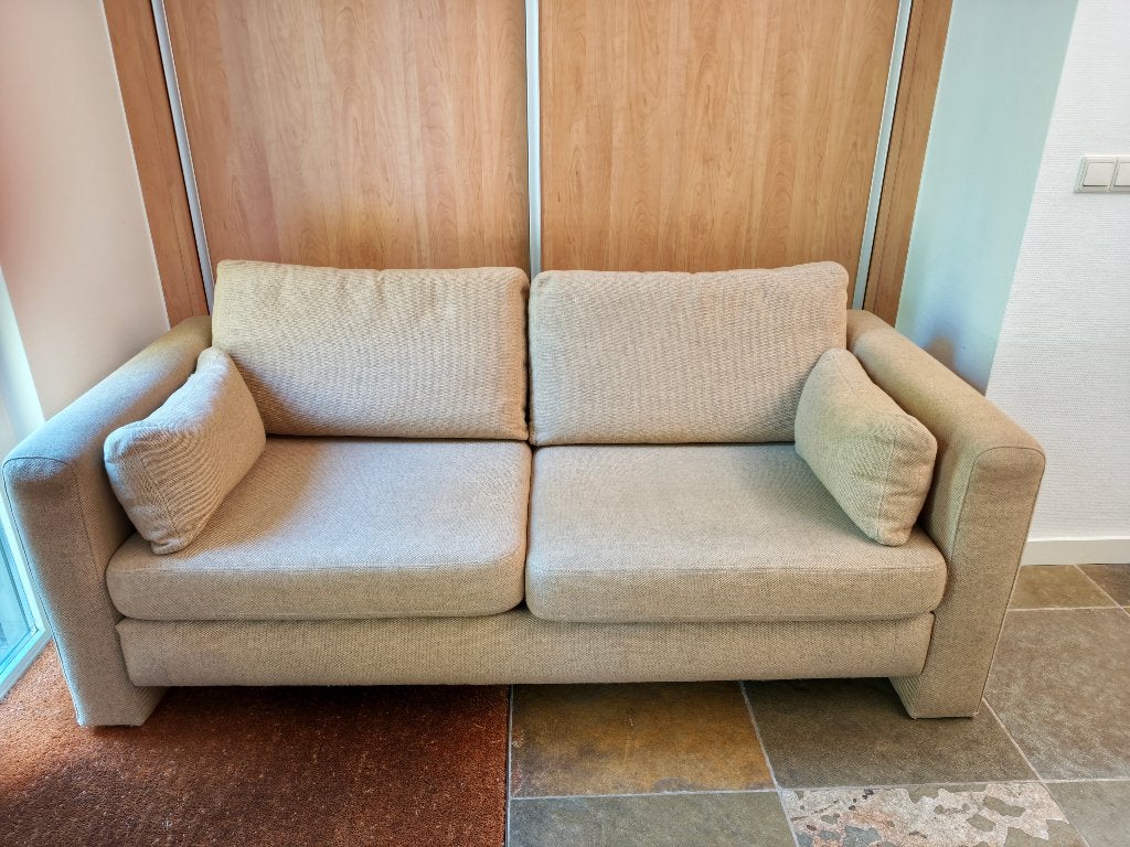 Bank en Ikea Poang gebruikt te koop, Huis en Inrichting, Ophalen, Gebruikt, Tweepersoons, 75 tot 100 cm
