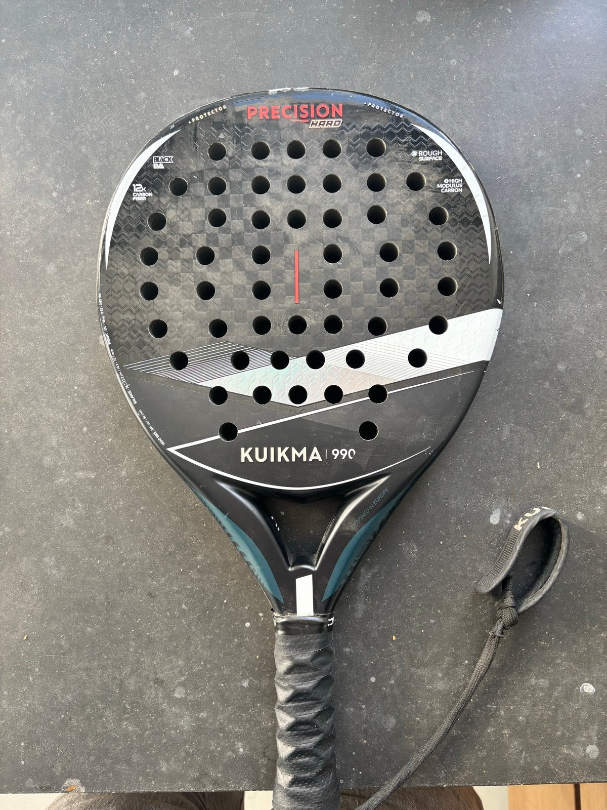Kuikma Precision Hard 990 Padel Racket, Ophalen, Gebruikt