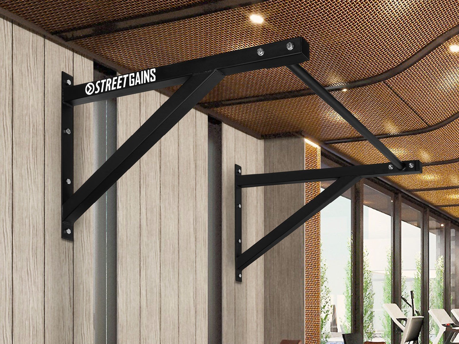 StreetGains CrossFit Pull-Up Bar / Optrekstang, Ophalen, Zo goed als nieuw, Buik, Oprekstang