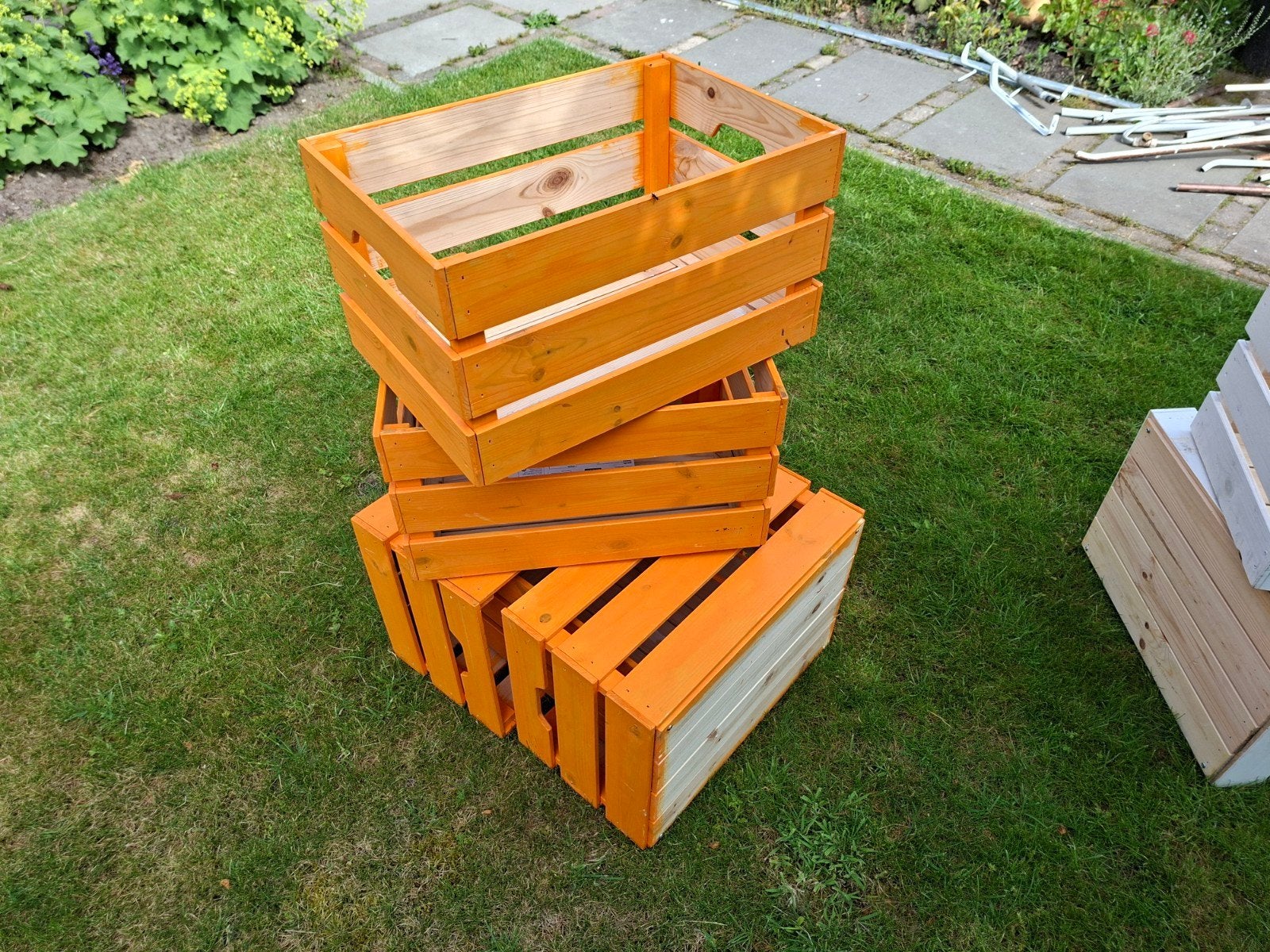 Houten kratten, Doe-het-zelf en Verbouw, Kratten en Dozen, Ophalen, Krat, Minder dan 35 cm