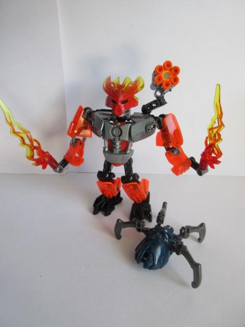 70783 Bionicle, Protector of Fire met bouwtekening, Bionicle, Lego, Compleet, Ophalen of Verzenden