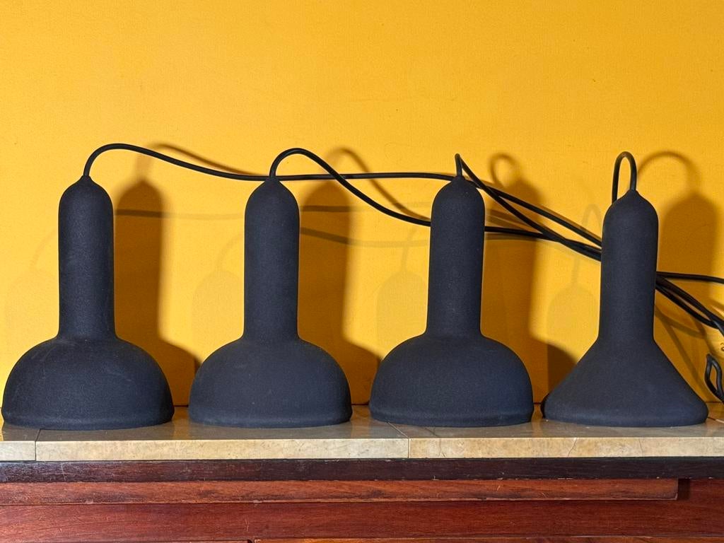 ESTABLISHED & SONS design set van 5 Torch hanglampen, Huis en Inrichting, Lampen | Hanglampen, Kunststof, Ophalen of Verzenden