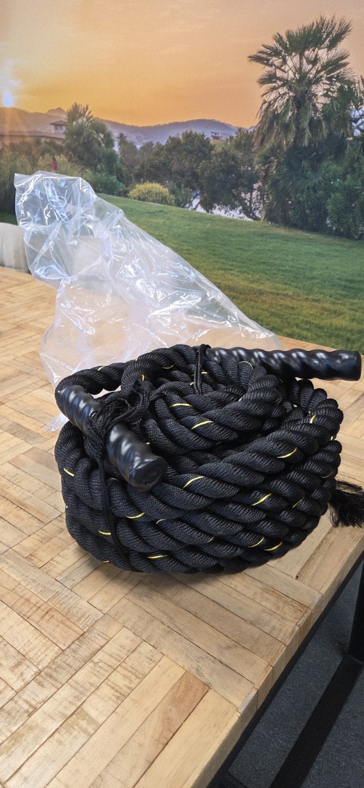 Nieuwe Battle Rope - Krachttraining Touw - 4 stuks, Sport en Fitness, Fitnessmaterialen, Ophalen of Verzenden, Nieuw, Rug, Battle rope