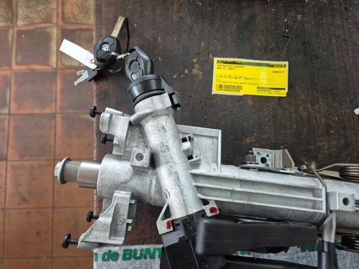 Kontaktslot + Sleutel van een BMW X3, Gebruikt, -, -, 3 maanden garantie