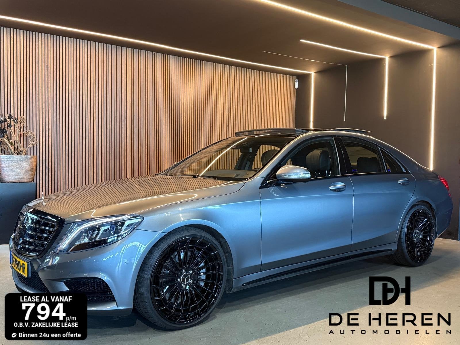 Mercedes S-klasse 500 4Matic Prestige Plus|Pano|22"|Chaffeur, Auto's, Dealer onderhouden, Gebruikt, Bedrijf, Vierwielaandrijving