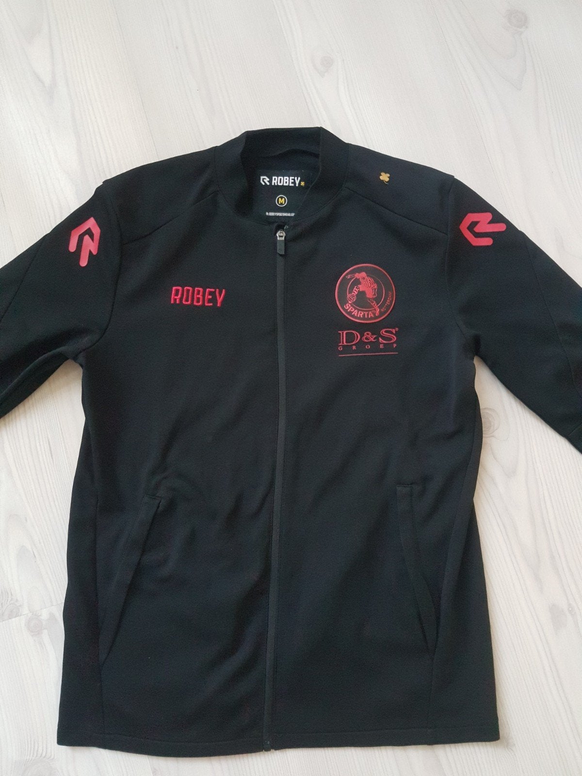 Sparta heren trainingsjack in size medium, Ophalen of Verzenden, Zo goed als nieuw, Voetbal, Maat 48/50 (M)