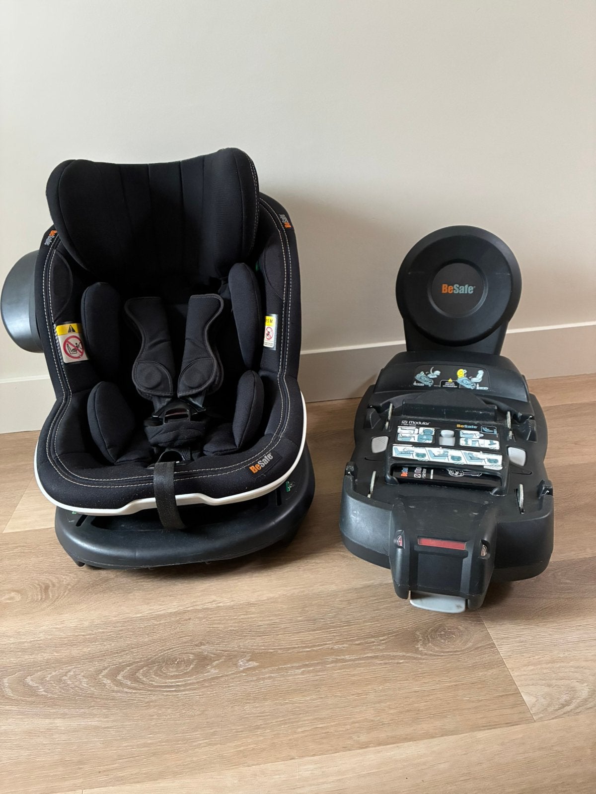 BeSafe iZi Modular i-size + base, Verstelbare rugleuning, Zo goed als nieuw, Isofix, Ophalen