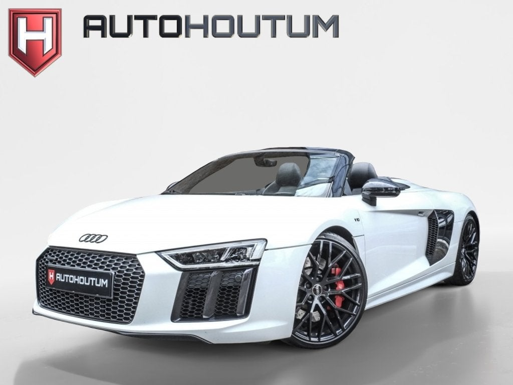 Audi R8 Spyder 5.2 V10 Quattro | Virtual | Sportuitlaat | LM, Auto's, Audi, Gebruikt, 5204 cc, Wit, Leder