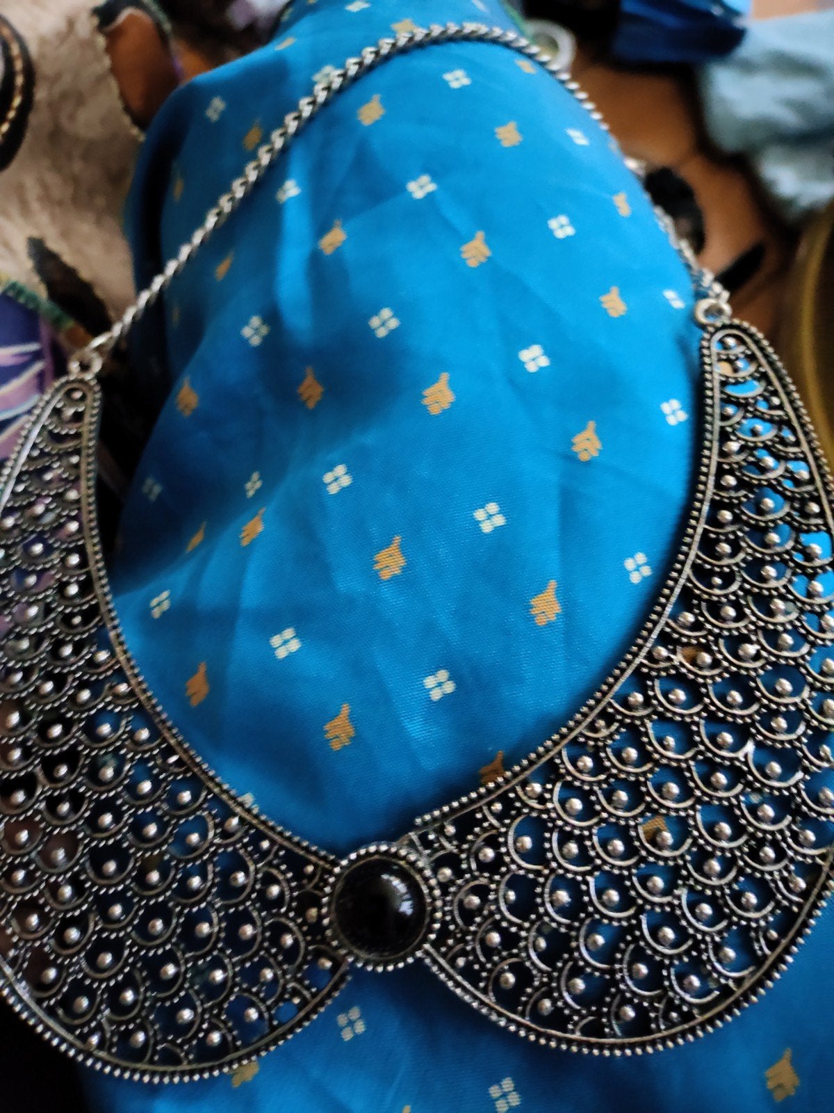 Vintage ketting kraag, Antiek en Kunst, Ophalen of Verzenden