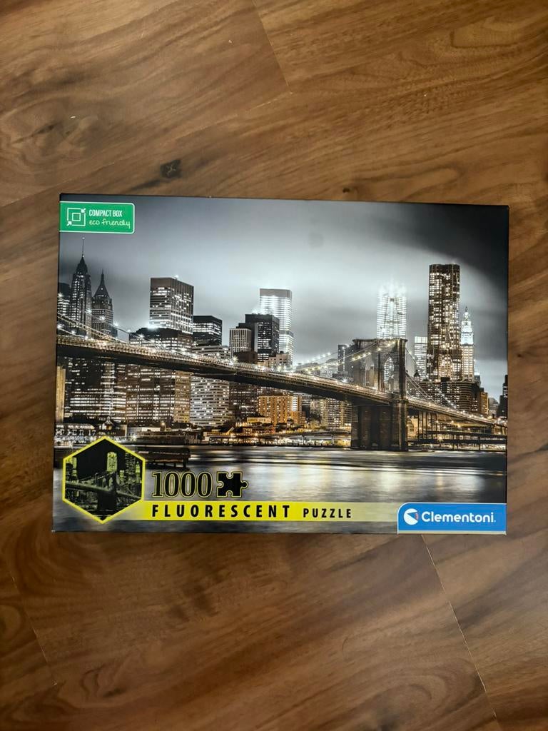 Glow in de dark puzzle, Ophalen of Verzenden, 500 t/m 1500 stukjes, Zo goed als nieuw, Legpuzzel