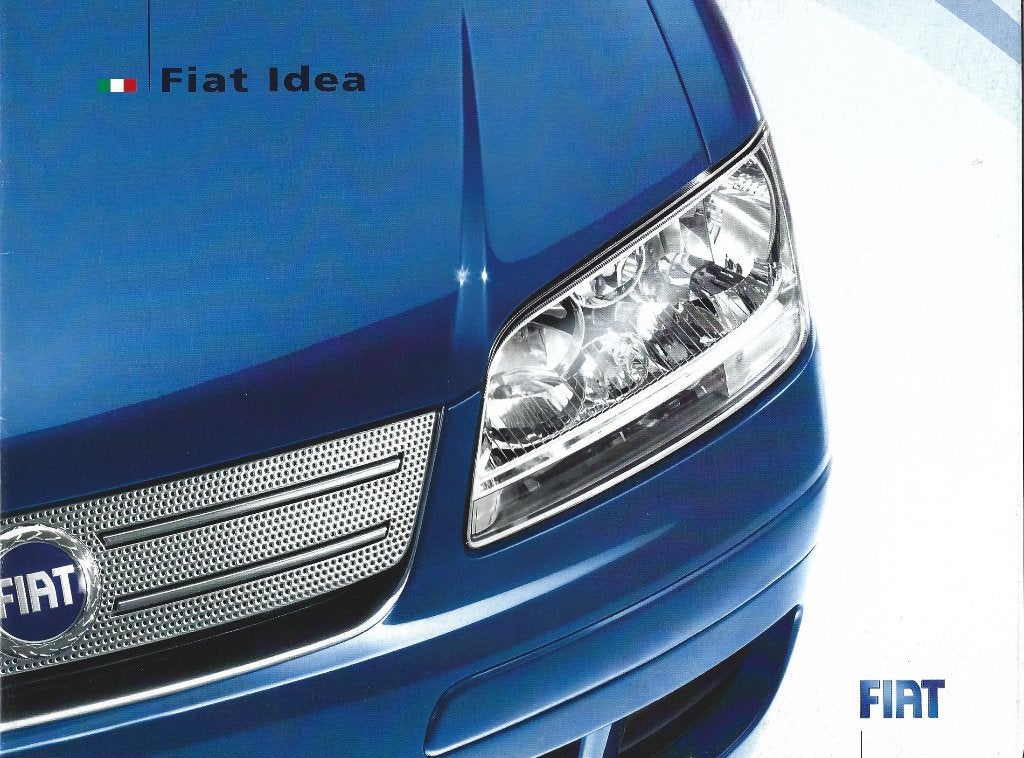 Brochure Fiat Idea 2006, Ophalen of Verzenden, Gelezen, Overige merken