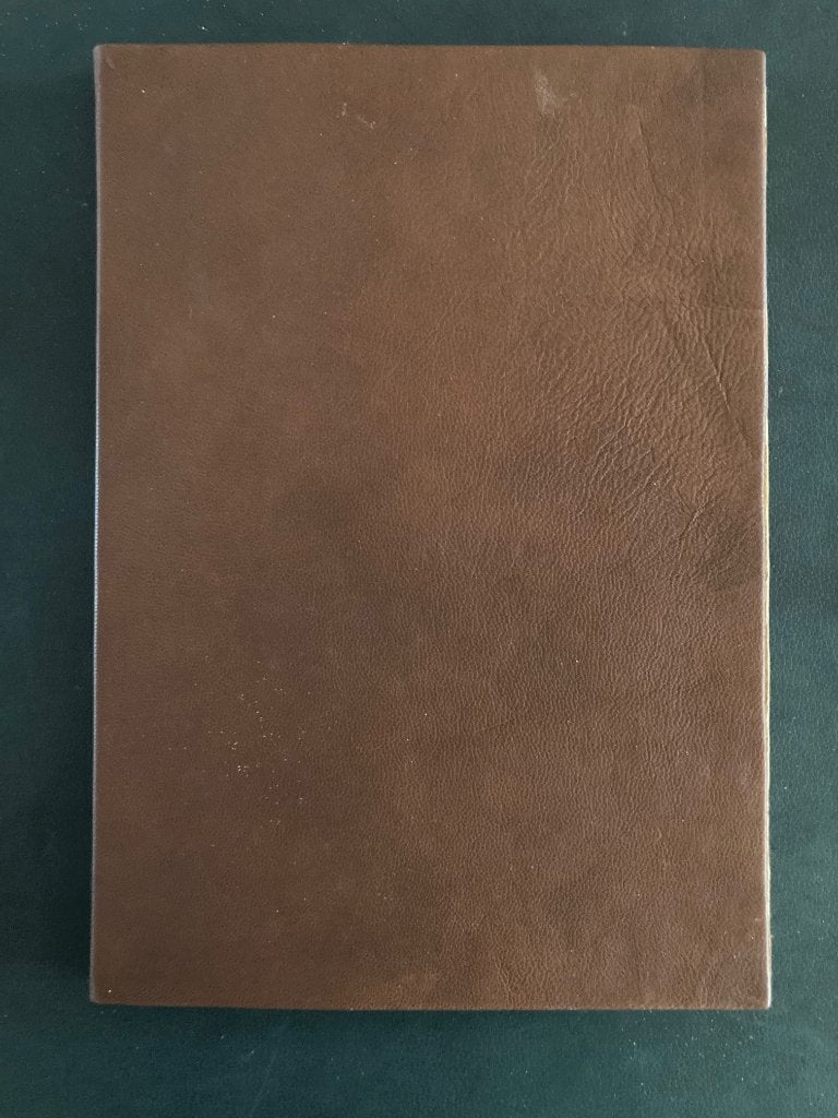 receptieboek gastenboek met leder omslag, Ophalen of Verzenden, Nieuw