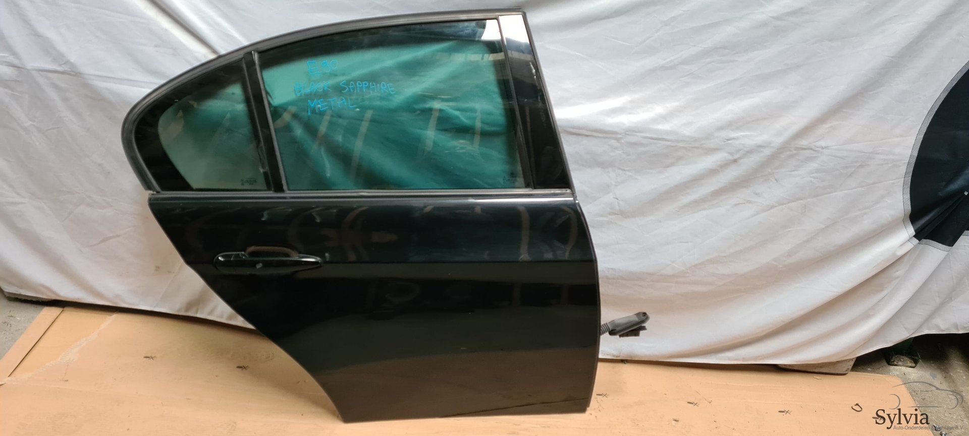 Deur portier rechts achter BMW 3 serie E90, Gebruikt, -, Deur, -