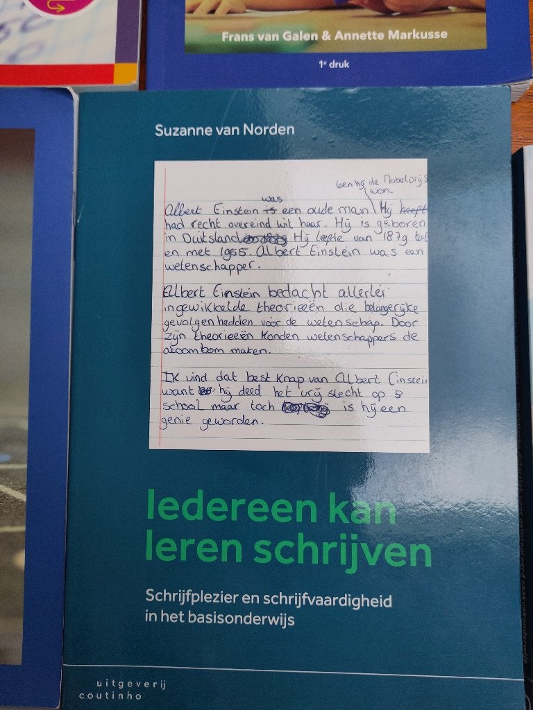 Studieboek PABO: Iedereen kan leren schrijven, Ophalen of Verzenden, Alpha, Zo goed als nieuw, HBO