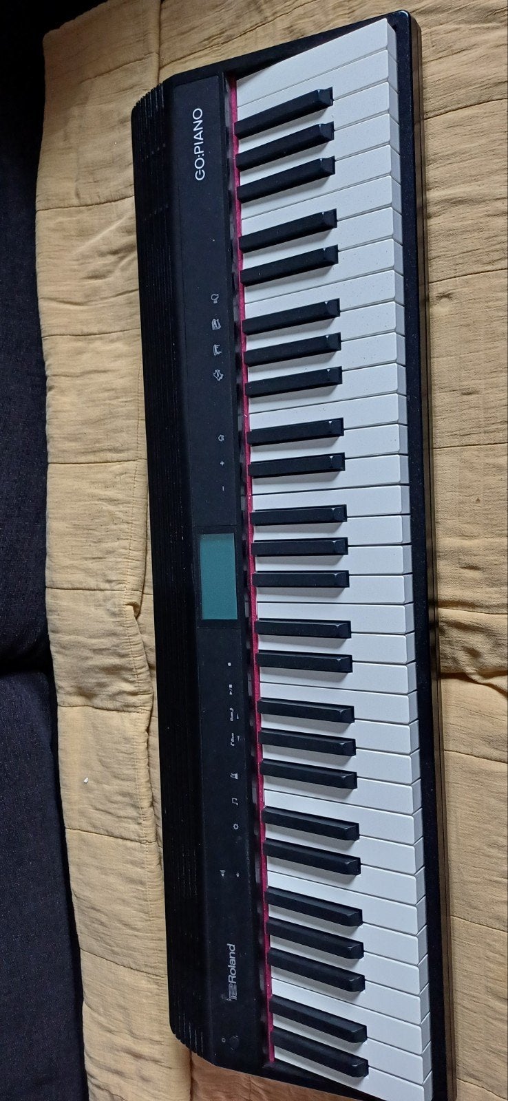 Roland GO-61 DIGITALE PIANO, 61 TOETSEN, Ophalen, Zo goed als nieuw, Zwart