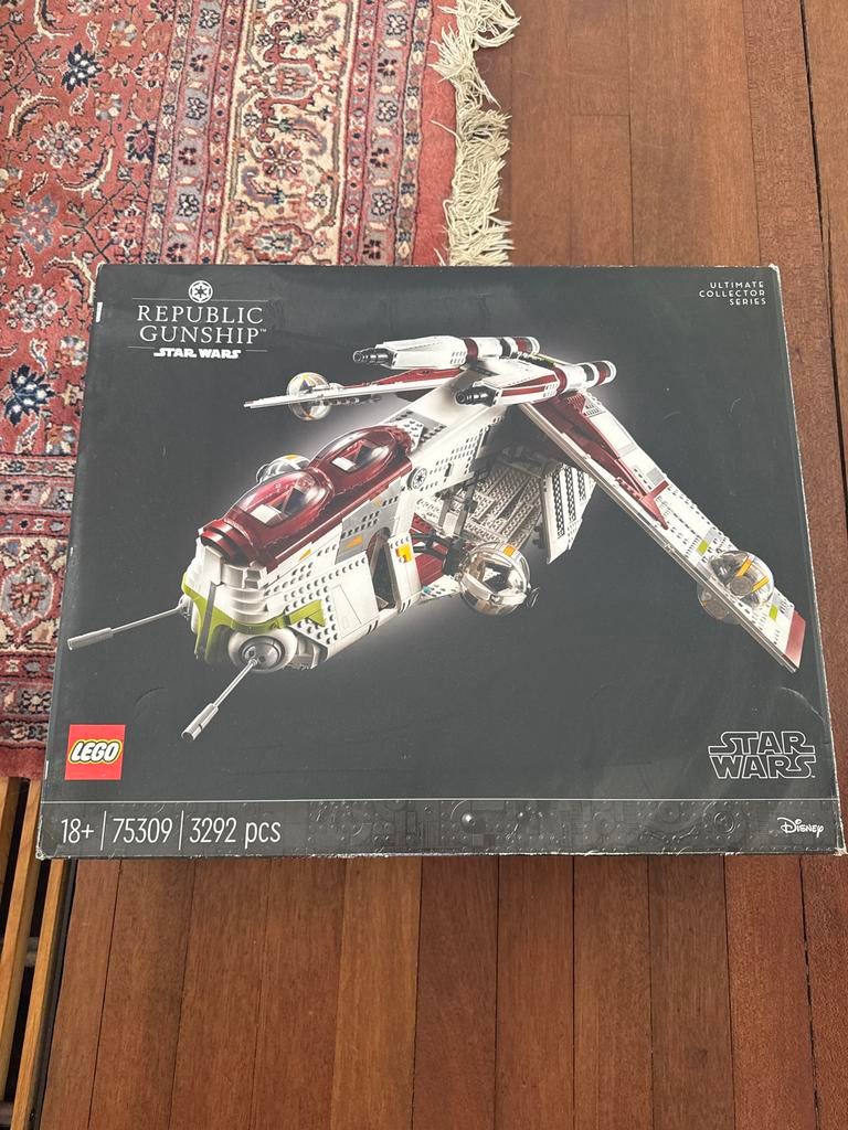 Lego Star Wars Republic Gunship 75309 UCS, Kinderen en Baby's, Speelgoed | Duplo en Lego, Ophalen of Verzenden, Gebruikt, Complete set