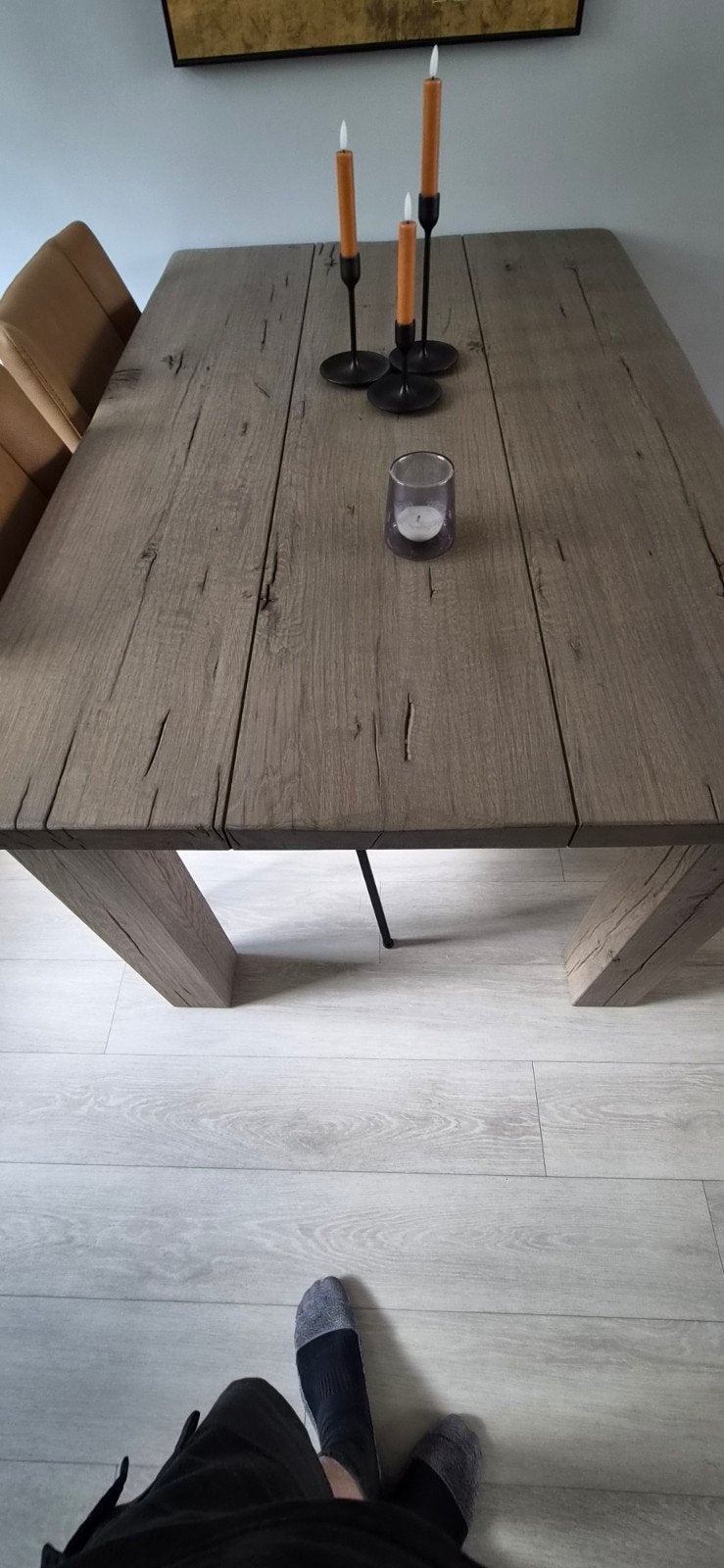 Prachtige eetkamertafel en hele mooie salontafel, Huis en Inrichting, Ophalen, Rechthoekig, 100 tot 150 cm, 50 tot 100 cm