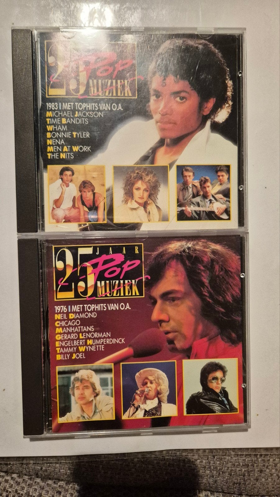 25 JAAR POPMUZIEK - 2 Verzamelcd's - 1.50€ pst, Ophalen of Verzenden, Gebruikt