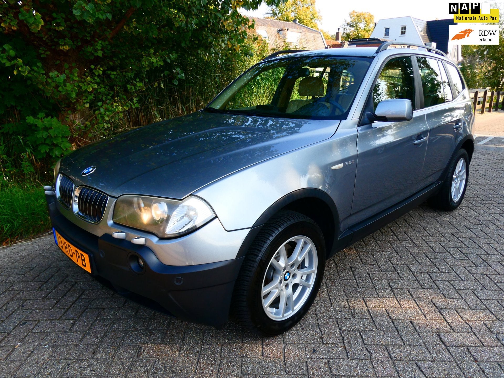 BMW X3 2.5i High Exe 192pk 4WD Automaat Leder Navi Historie, Automaat, Beige, Bedrijf, Vierwielaandrijving