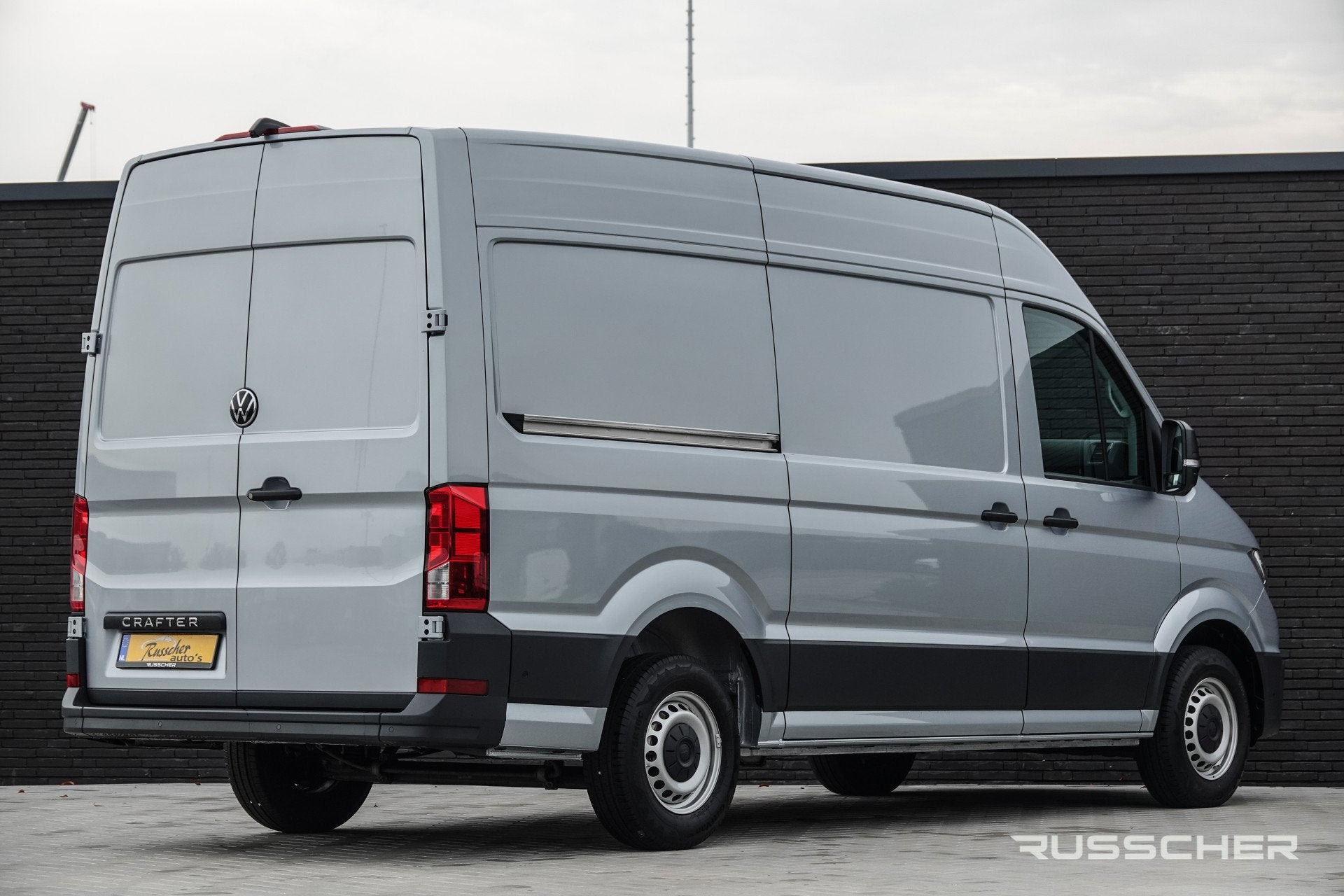 Volkswagen Crafter L3H3 | 2.0Tdi 140Pk Aut. | Nieuw Model |, Stof, Gebruikt, Zwart, 4 cilinders