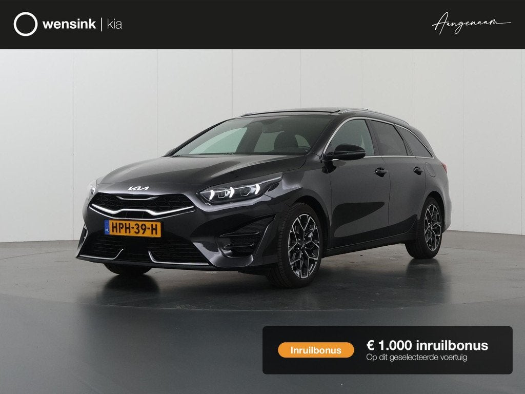 Kia Ceed Sportswagon 1.5 T-GDi GT-Line | Panoramadak | Matri, Auto's, Kia, Gebruikt, 4 cilinders, 610 kg, Zwart