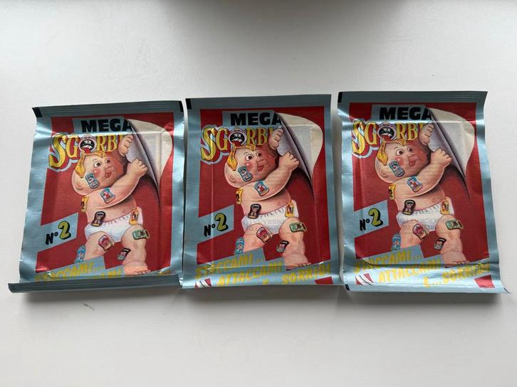 Mega Stickers Sgorbions N2 - Nieuw in verpakking, Verzamelen, Stickers, Nieuw, Overige typen, Ophalen