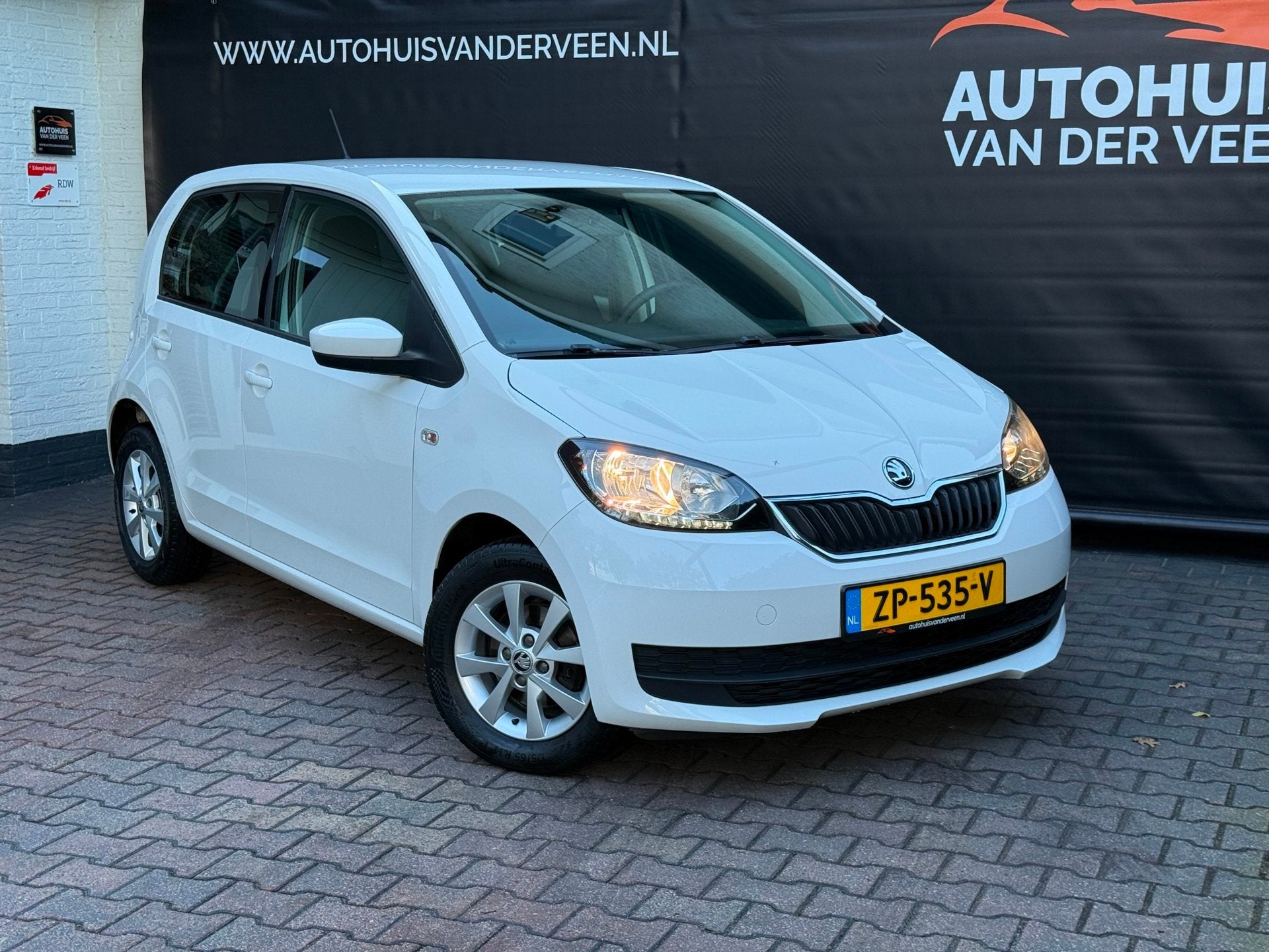 Skoda Citigo 1.0 Greentech Style, 72.460 km, Airco/Etc!, Auto's, Voorwielaandrijving, Stof, Gebruikt, Euro 6