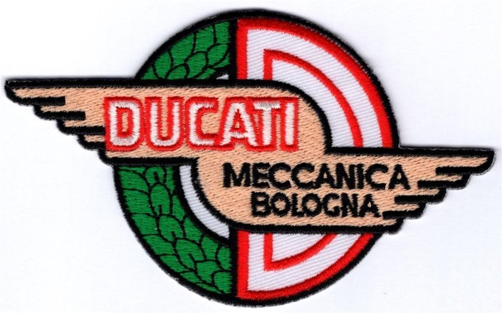 Ducati Meccanica Bologna patch embleem #2, Verzenden, Nieuw