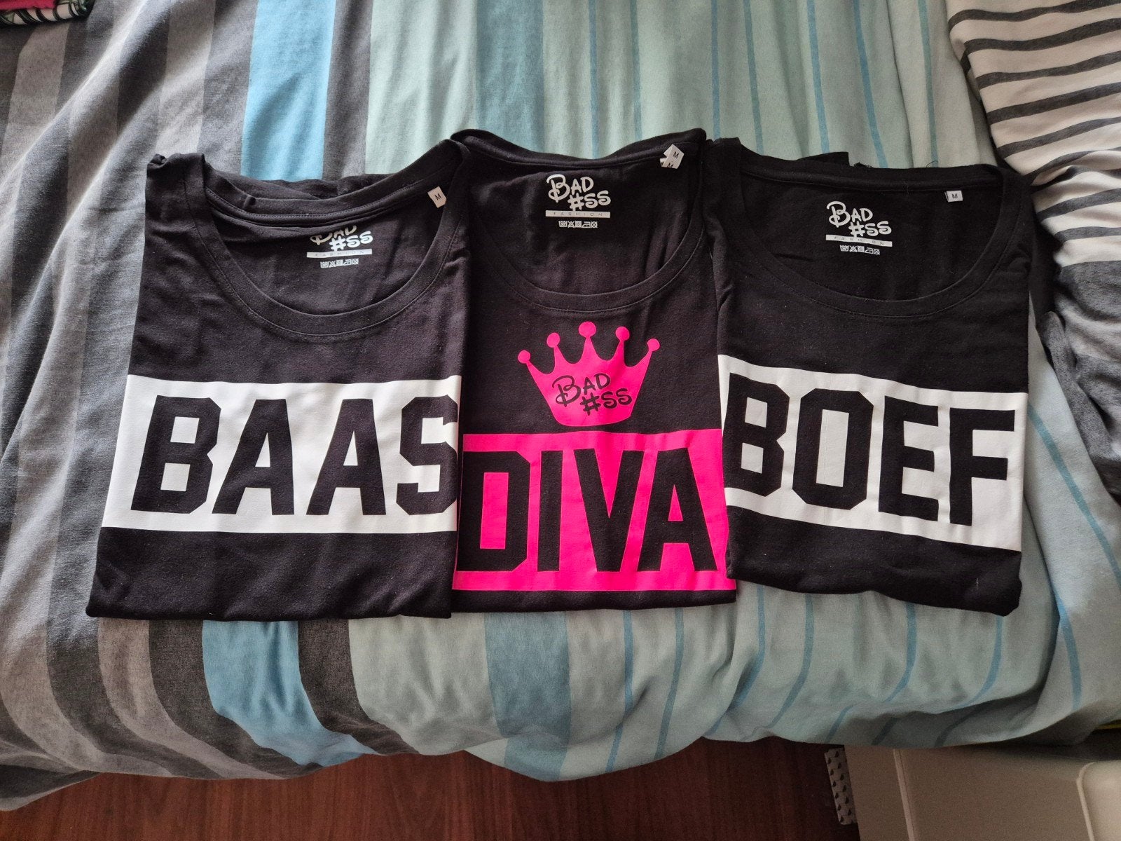3 t shirts, Maat 38/40 (M), Zwart, Ophalen of Verzenden, Zo goed als nieuw