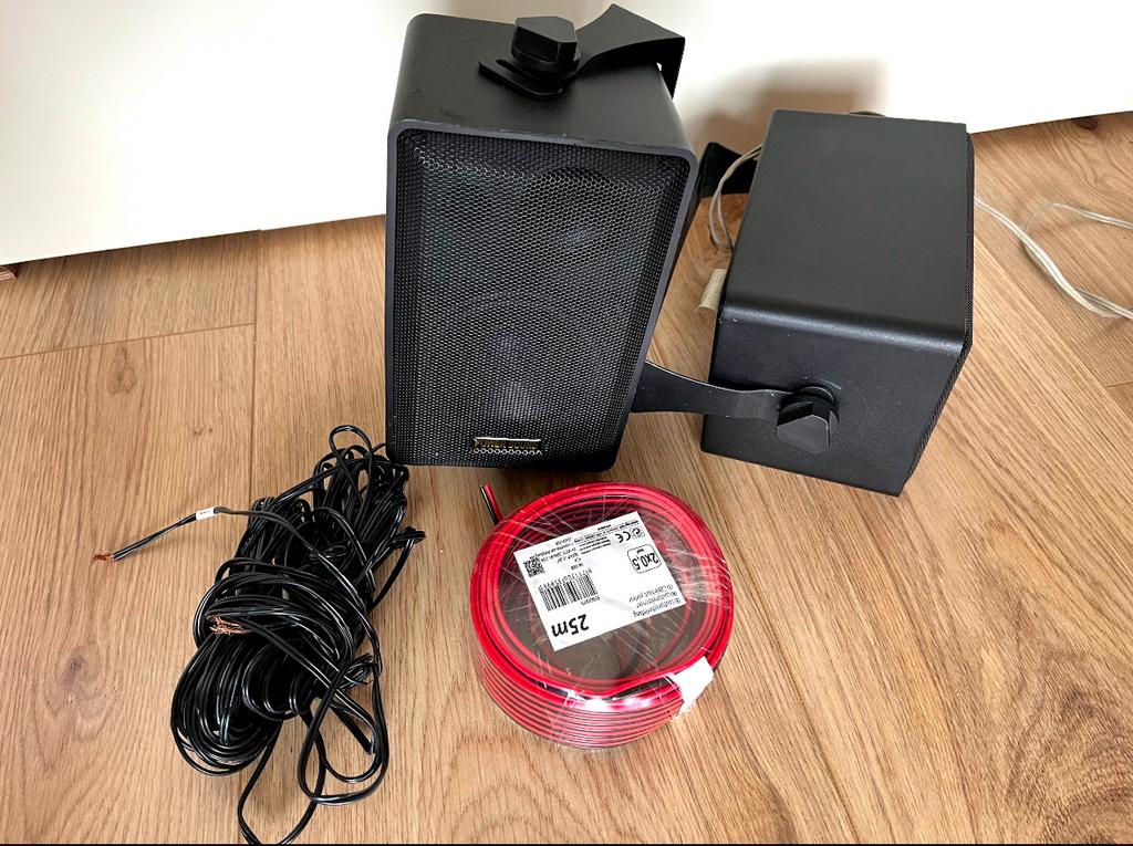 Power sound luidsprekers/boxen. ADX-4000. 40 Watt, Ophalen, Zo goed als nieuw, Minder dan 60 watt, Overige merken