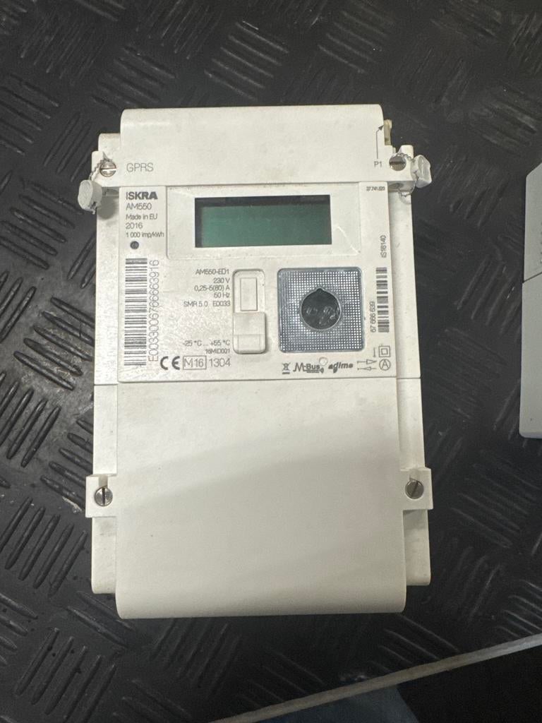 Iskra AM550 Stroommeter Tussenmeter - Nieuwstaat, Ophalen, Zo goed als nieuw, Elektriciteit