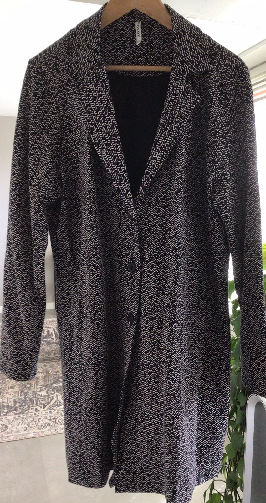 Zoso lange blazer, Kleding | Dames, Ophalen of Verzenden, Zo goed als nieuw, Maat 46/48 (XL) of groter, Blauw