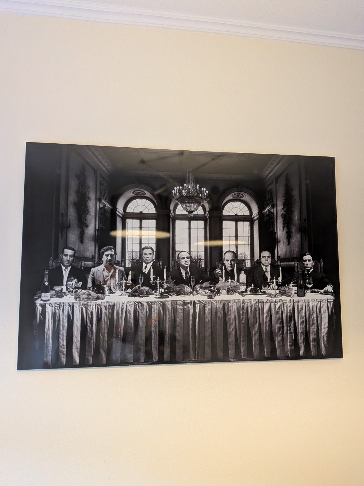 Gangster schilderij - The Last Supper, Ophalen, Film, Print, Overige materialen