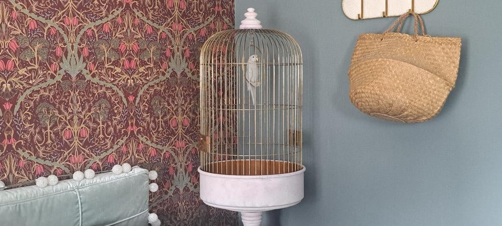 PRACHTIGE VOGELKOOI (165 hoog), Dieren en Toebehoren, Ophalen, Metaal, Vogelkooi