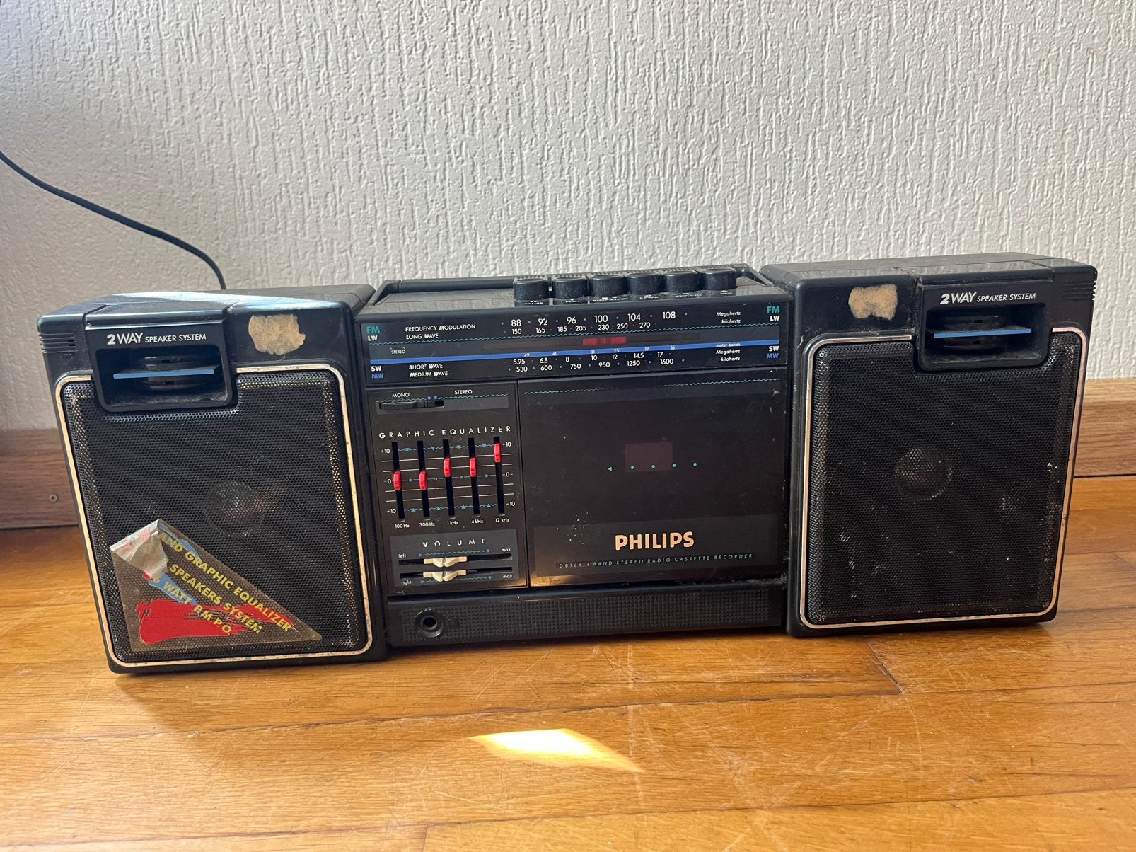 PHILIPS D8164 BOOMBOX BOOMBOX, Ophalen of Verzenden, Gebruikt, Overige typen