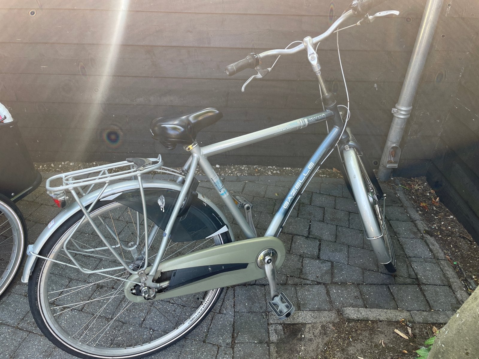 Gazelle fiets Xanta met versnellingen en bagagedrager, Ophalen, Velgrem, Versnellingen, Gazelle