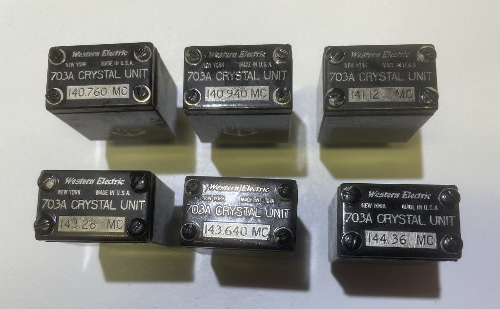 Western Electric 703A  Crystal Unit, Telecommunicatie, Zenders en Ontvangers, Ophalen of Verzenden, Zo goed als nieuw