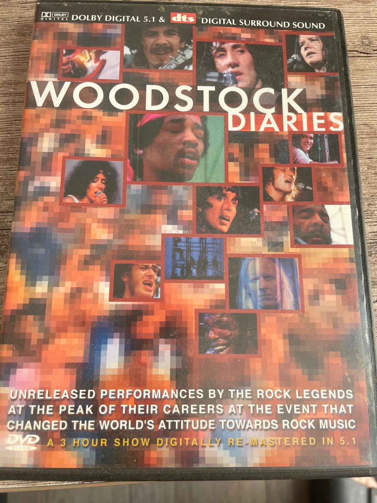 Woodstock Diaries DVD - Onuitgebrachte optredens, Nederlands, Ophalen of Verzenden, Gebruikt, Engels