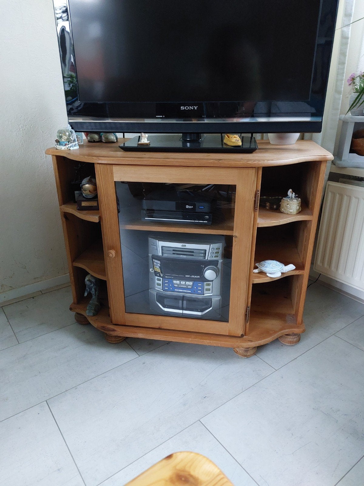 antiek grenen tv kastje, Ophalen, Gebruikt, 50 tot 100 cm, Minder dan 100 cm
