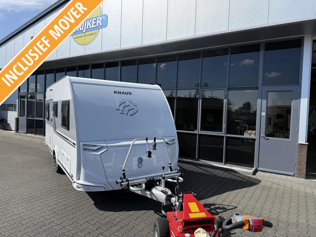 Knaus Sport E-Power Selection 460 EU Aparte bedden205 Airco, Caravans en Kamperen, Caravans, Lengtebed, Bedrijf, Treinzit, 4 tot 5 meter