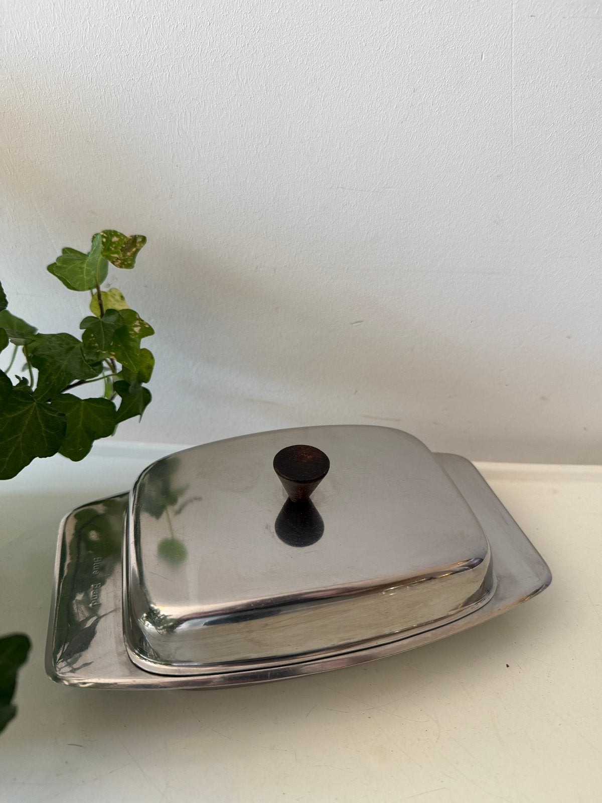 Jaren 70 Chrome botervloot, Ophalen of Verzenden