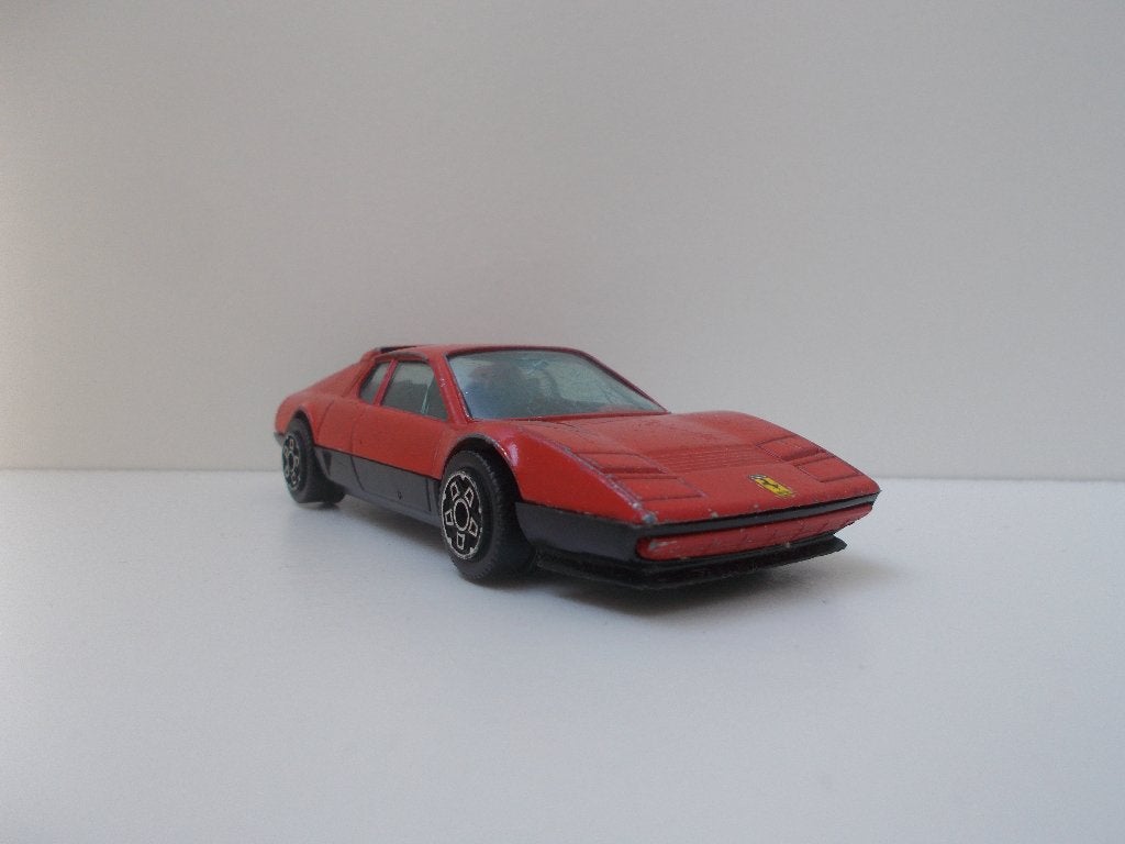 5541 Ferrari 512bb Bburago (Burago) 1:43, Hobby en Vrije tijd, Ophalen of Verzenden, Gebruikt, Auto, Overige merken