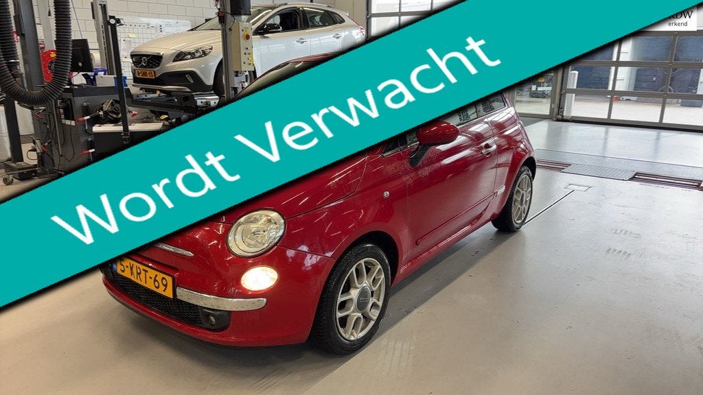 Fiat 500 1.2 Naked 4-Cilinder Airco 67.000km. 2e eigenaar Zu, Voorwielaandrijving, Gebruikt, 1242 cc, 4 cilinders