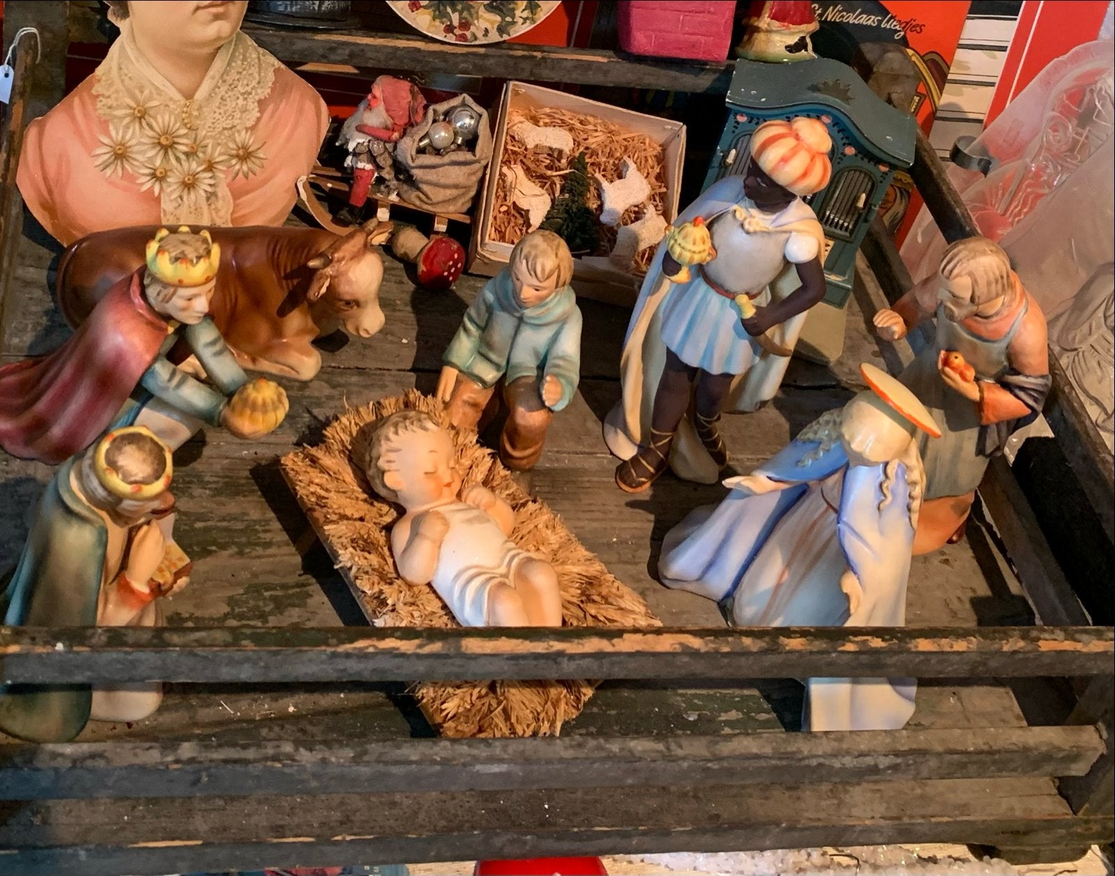 Kerststal hummel goebel duitsland, T, Ophalen of Verzenden, Zo goed als nieuw, N