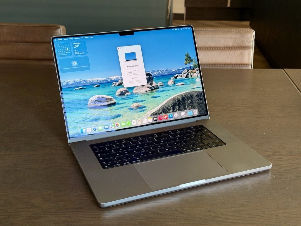 MacBook Pro M1 Pro 16" 16Gb 1Tb, 1 TB of meer, Gebruikt, Qwerty, 16 inch