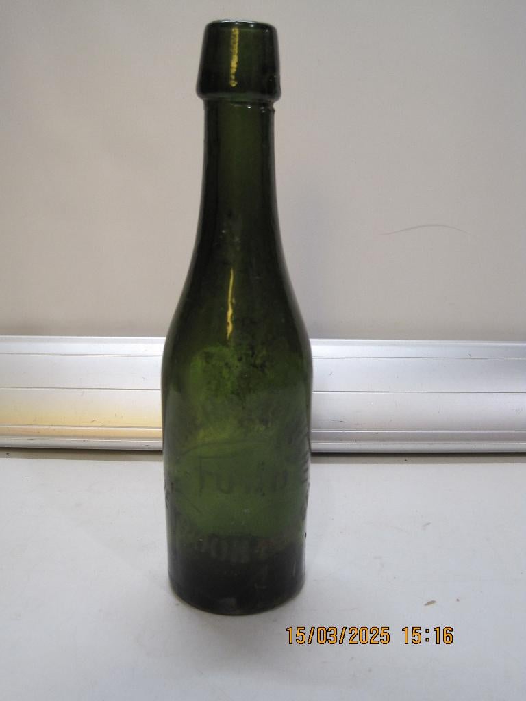 de kroon dongen bier flesje tudo 25 cm hoog (334), Ophalen of Verzenden, Flesje(s), Overige merken