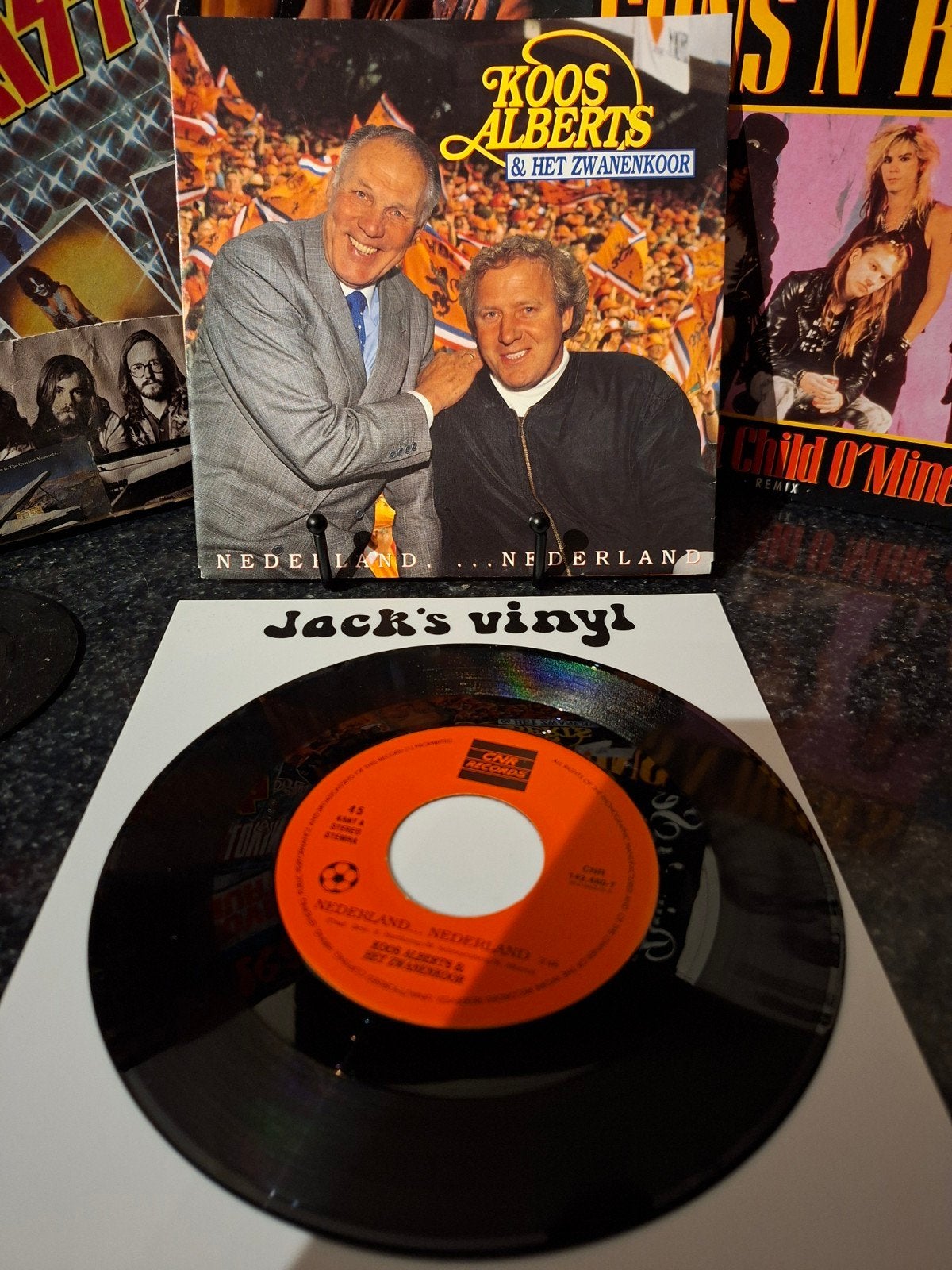 Koos Alberts  - Nederland... Nederland  1992, Ophalen of Verzenden, Zo goed als nieuw, 7 inch, Overige typen