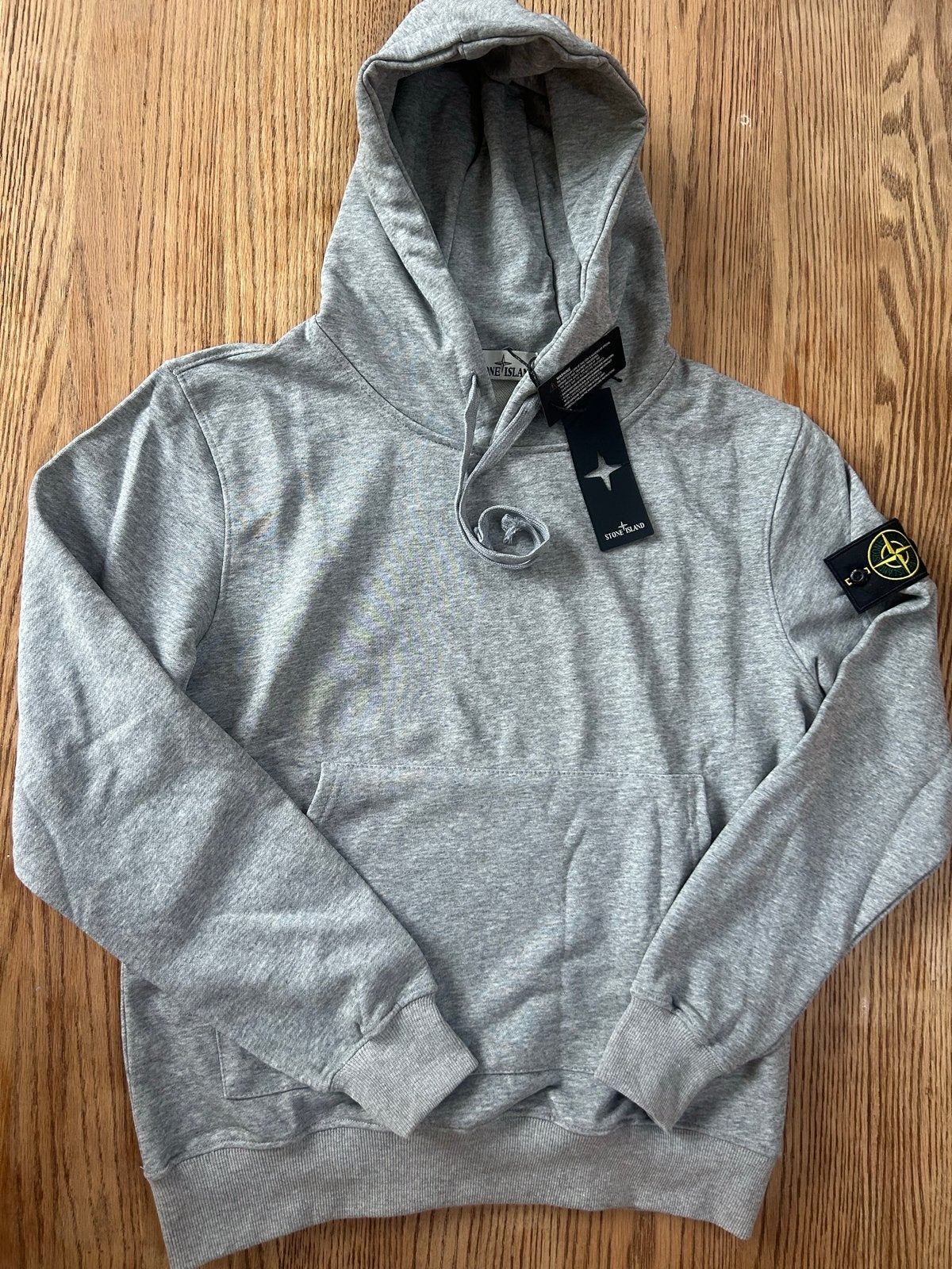 Stone Island Hoodie Grijs - Nieuw met labels, Kleding | Heren, Ophalen of Verzenden, Nieuw, Maat 48/50 (M), Grijs