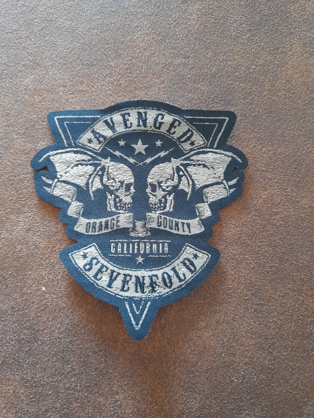 Avenged Sevenfold Patch - Orange County California, Ophalen of Verzenden, Nieuw, Overige applicaties