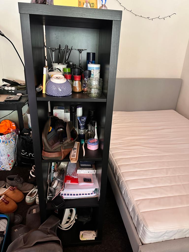 IKEA Kallax 4x1 vakkenkast - Goede staat, Huis en Inrichting, Kasten | Vitrinekasten, Ophalen, Zo goed als nieuw, 25 tot 50 cm